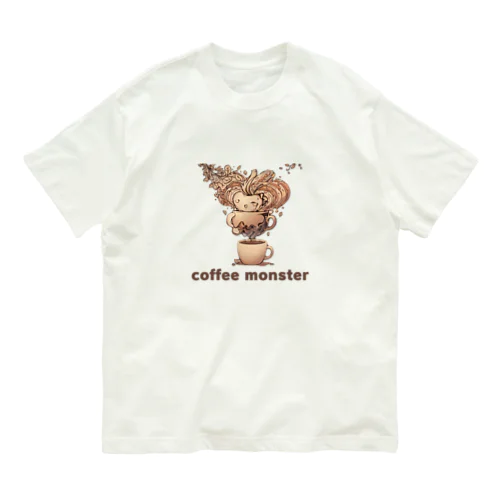 coffee monster Bourbon オーガニックコットンTシャツ