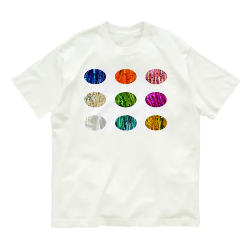 迷彩柄（１４)　横 Organic Cotton T-Shirt