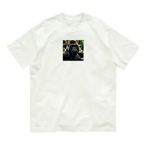 ぼんやりしているゴリラ Organic Cotton T-Shirt