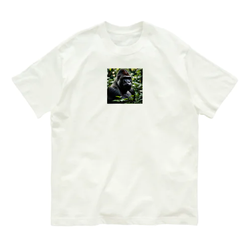 直感的なゴリラ Organic Cotton T-Shirt