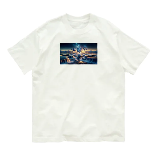 水源×4D オーガニックコットンTシャツ