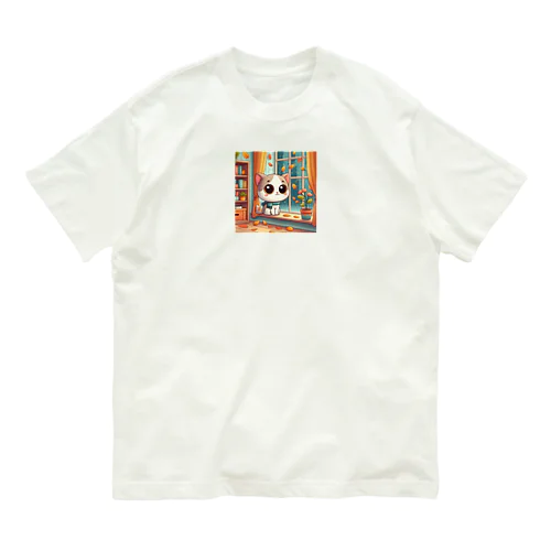 猫 Organic Cotton T-Shirt