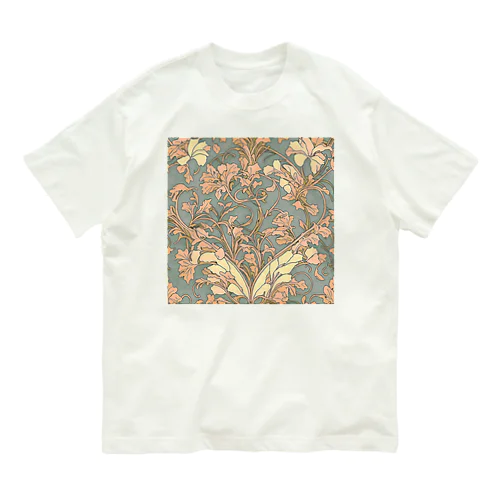 アートヌーボー　ボタニカル Organic Cotton T-Shirt