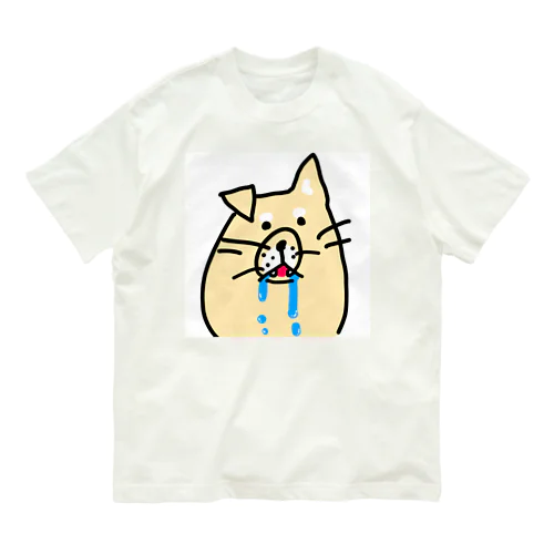 ビビりな番犬くん Organic Cotton T-Shirt