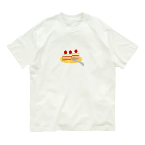 地層ケーキ(正断層) Organic Cotton T-Shirt