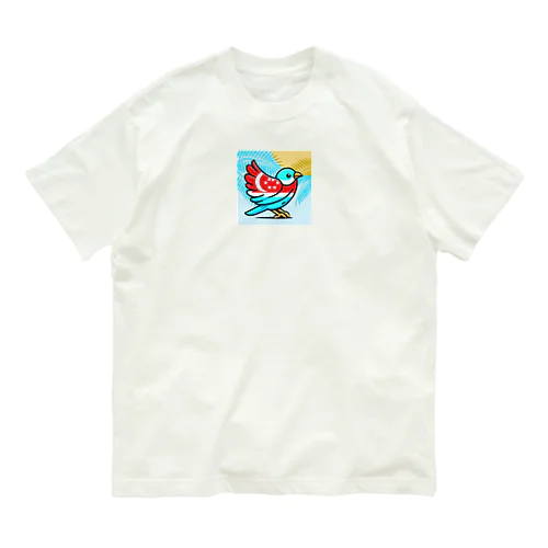 煌めくトロピカルバード🐦️ Organic Cotton T-Shirt