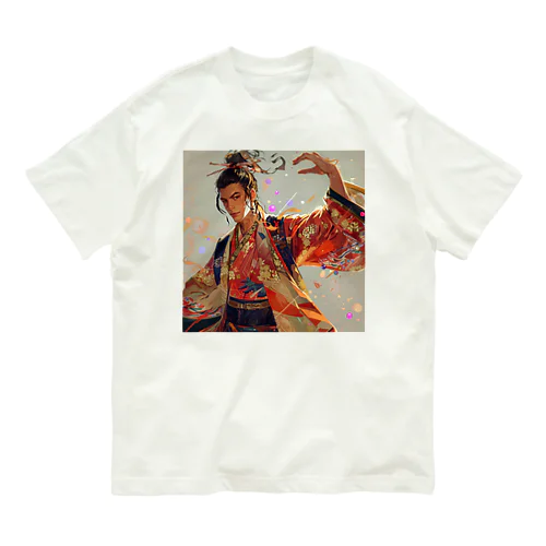 戦国レイブ　Tomoe bb 2712 オーガニックコットンTシャツ