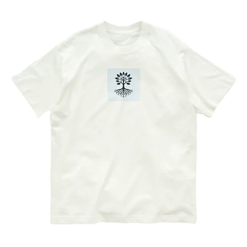 自然 オーガニックコットンTシャツ