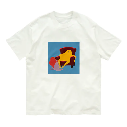 寝落ちもじゃ Organic Cotton T-Shirt