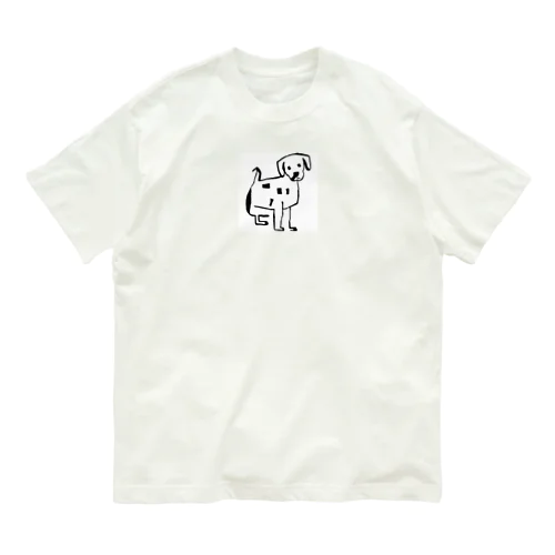 下手くそな犬 Organic Cotton T-Shirt