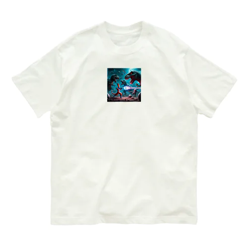 悟空がびゅん Organic Cotton T-Shirt