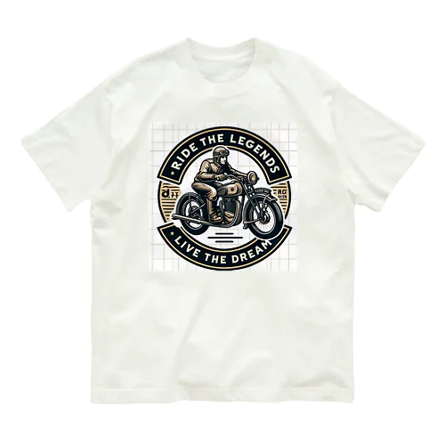 Ride the legends  オーガニックコットンTシャツ