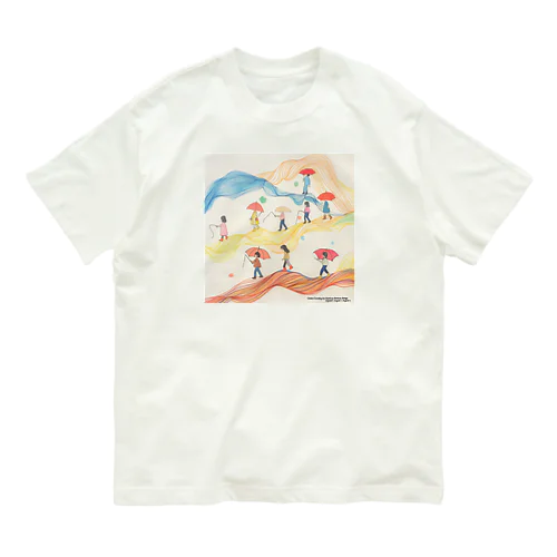 虹の架け橋 オーガニックコットンTシャツ