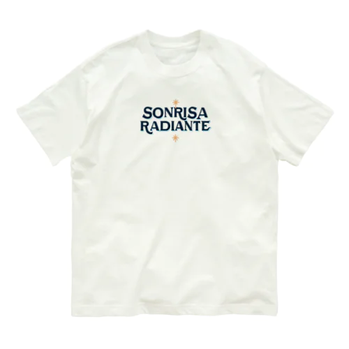 SONRISA RADIANTE Organic Cotton T-Shirt