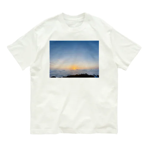 雲海　朝日 オーガニックコットンTシャツ