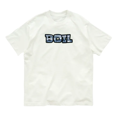 【BOIL】ボイルデザイン オーガニックコットンTシャツ