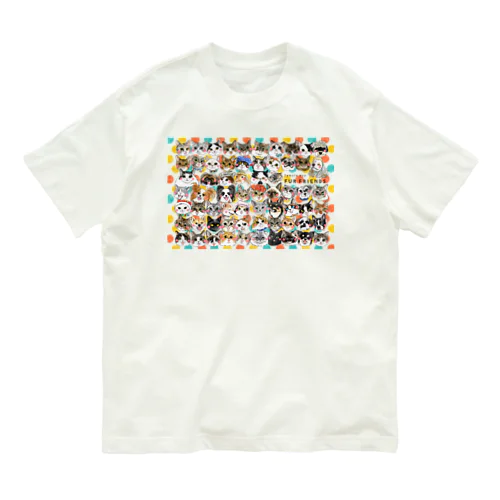 Fur Friends 2 オーガニックコットンTシャツ