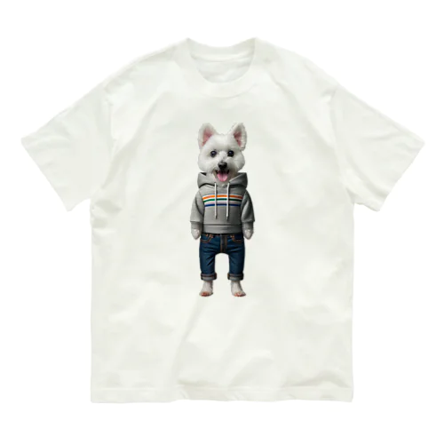 愛犬コスチューム：優作 Organic Cotton T-Shirt