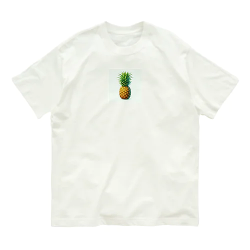 パイナップルな季節 Organic Cotton T-Shirt