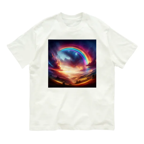 「幻想的な虹」グッズ Organic Cotton T-Shirt