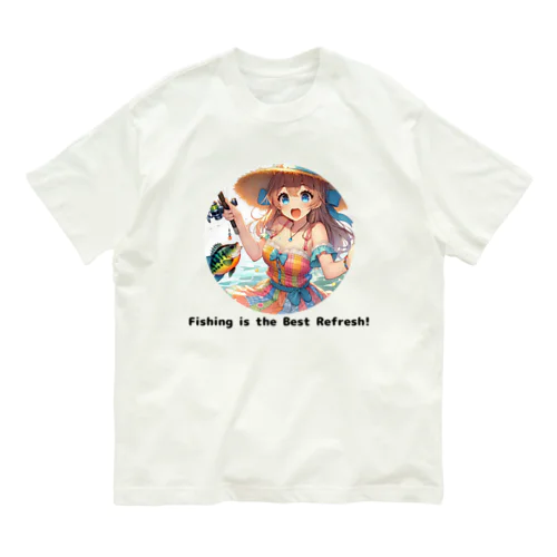 釣り女子 ツリガール 03 Organic Cotton T-Shirt
