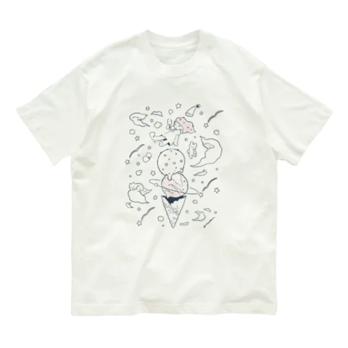 my creamy dream オーガニックコットンTシャツ