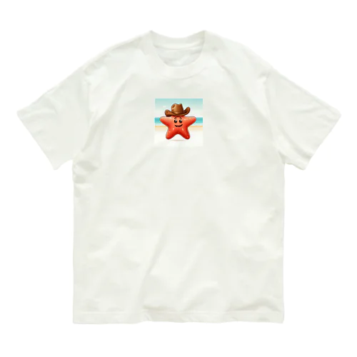 カウボーイヒトデ Organic Cotton T-Shirt