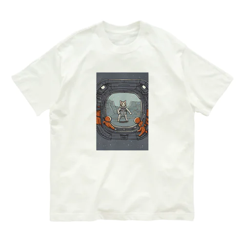 宇宙猫 Organic Cotton T-Shirt