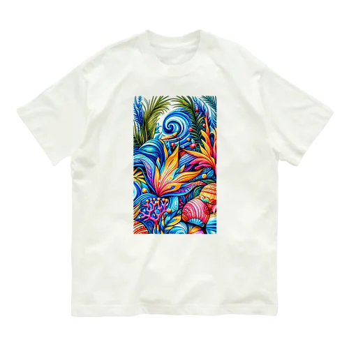 夏遊び Organic Cotton T-Shirt