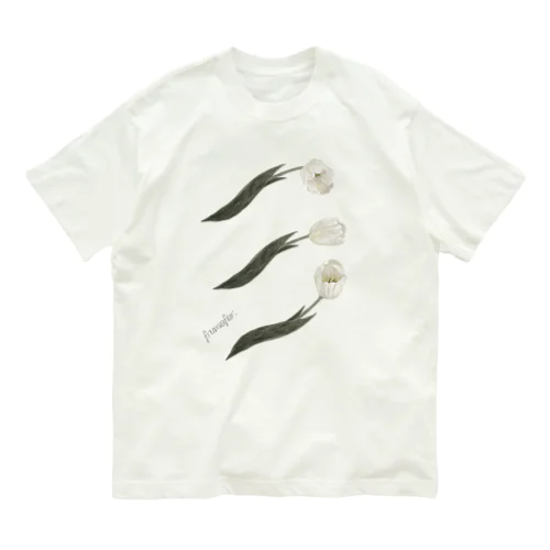 WHITE TULIP オーガニックコットンTシャツ