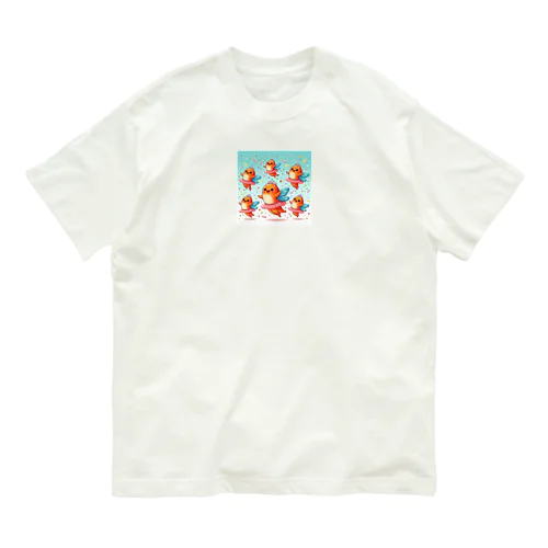 空飛ぶイクラちゃん Organic Cotton T-Shirt