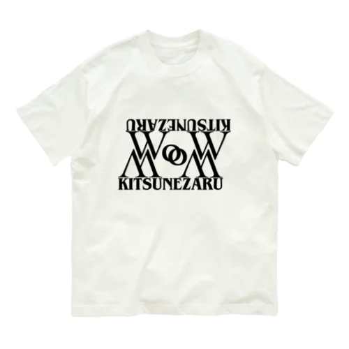 WoWキツネザル　ロゴ Organic Cotton T-Shirt