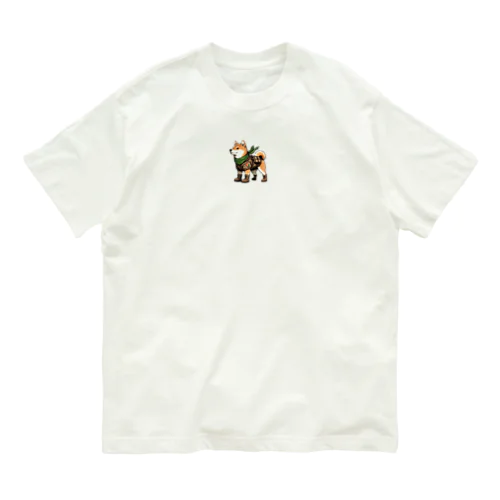 しばいぬハンタースタイル２ Organic Cotton T-Shirt