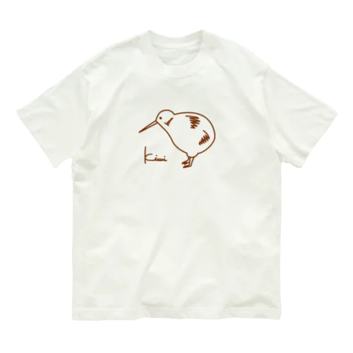 ゆるっとキーウィ Organic Cotton T-Shirt