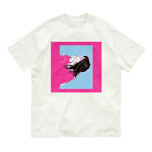 なみだめあめだね Organic Cotton T-Shirt