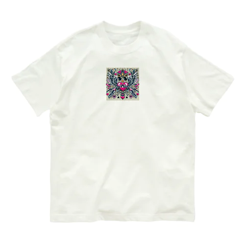 WING HEART005 Organic Cotton T-Shirt