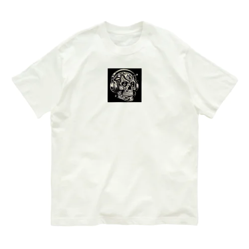 SKULL013 オーガニックコットンTシャツ