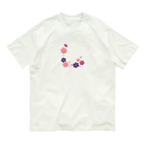 美しいコスモスの花❀ Organic Cotton T-Shirt