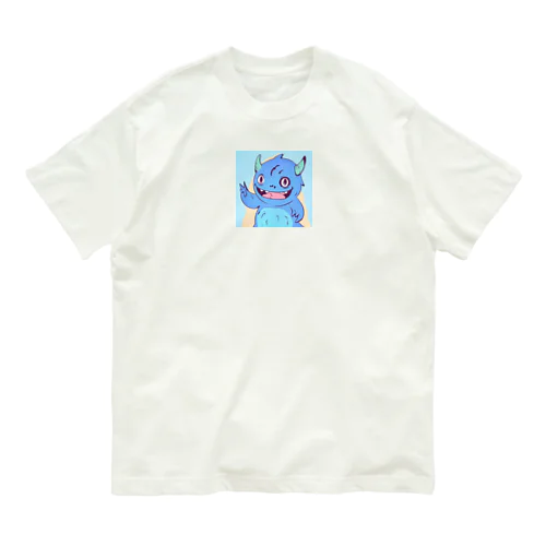 可愛い妖怪3号 オーガニックコットンTシャツ