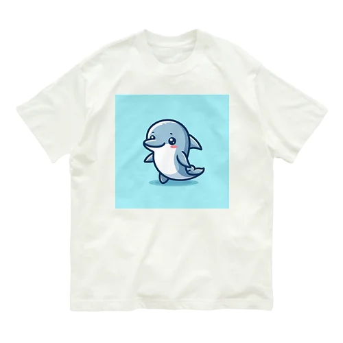 イルカのルカちゃん オーガニックコットンTシャツ