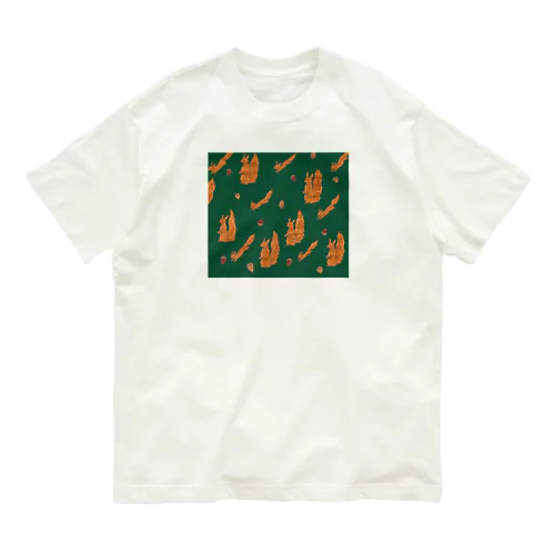 動物柄２ オーガニックコットンTシャツ