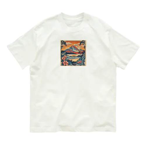 ハワイ（和テイスト） Organic Cotton T-Shirt