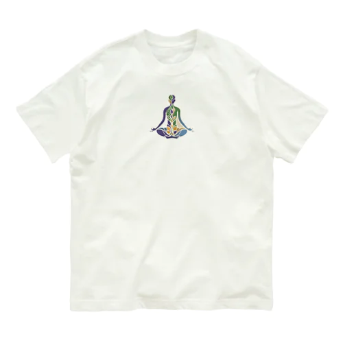 セラピストロゴ10 オーガニックコットンTシャツ