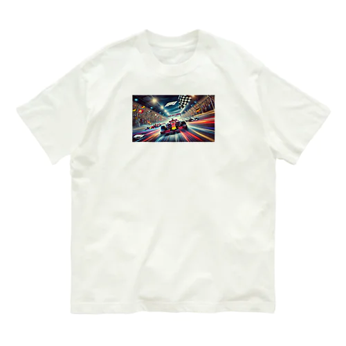 スピードと興奮の頂点：フォーミュラ1レースの魅力 Organic Cotton T-Shirt