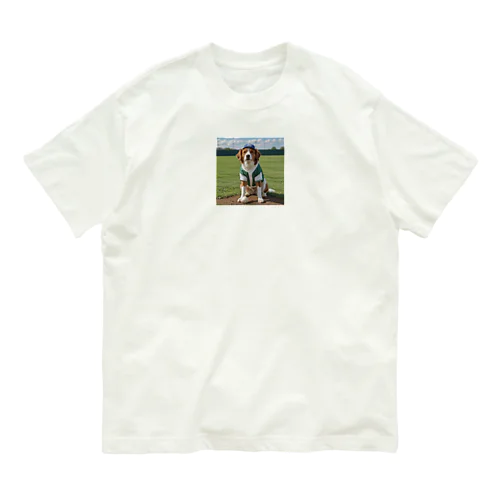 犬野球 オーガニックコットンTシャツ