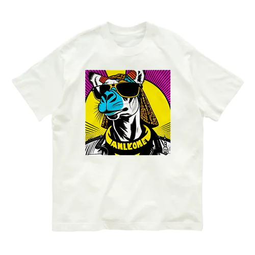 camelface オーガニックコットンTシャツ