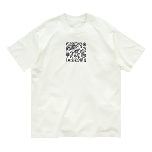 Flower オーガニックコットンTシャツ