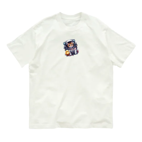 宇宙へお散歩 Organic Cotton T-Shirt