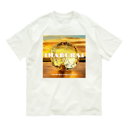 金箔のボタン Organic Cotton T-Shirt
