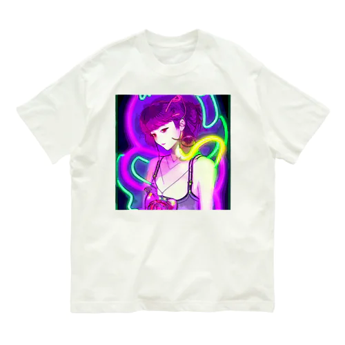 お色気★きゅぴきゅぴガール Organic Cotton T-Shirt